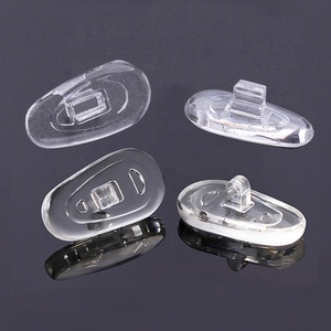 Almohadillas Nasales de <span class=keywords><strong>Silicona</strong></span> a Buen Precio, 1000 Pares/Bolsa, Accesorios para <span class=keywords><strong>Gafas</strong></span>, Almohadillas Nasales con Tornillo o Tipo de Presión - Product Image 1