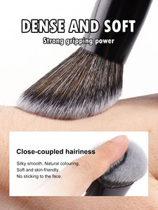 Outil de pinceau de maquillage de beauté Double tête plate Premium fond de teint correcteur Blush Pinceau de contour Pinceau de maquillage - Product Image 4