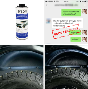 Peinture de châssis automobile de qualité supérieure, insonorisante et antirouille, forte couverture, peinture de retouche automobile noire, populaire aux États-Unis - Product Image 3