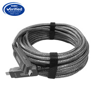 Câble HDMI2.1 AOC à fibre optique détachable de 10 m à 120 m, 8K60HZ, Micro HDMI vers HDMI, câble à fibre optique actif