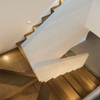Applique murale LED à capteur, en aluminium, CRI 90 élevé, IP44, éclairage uniforme sans éblouissement, design moderne, intensité variable, garantie 3 ans