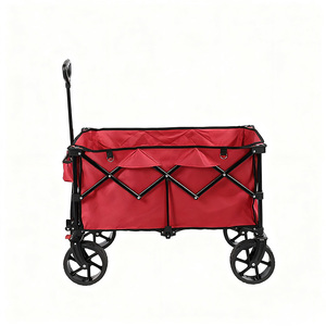 2025 Nuevo carrito de camping plegable Capacidad de 150L con ruedas de freno de 8 "* 2,5" para aventuras al aire libre - Product Image 6