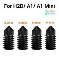 Upgrade Kit Hotend Kecepatan Tinggi untuk Bambu Lab A2L A1 Mini H2D H2S
