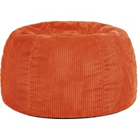Housse de pouf moderne en velours côtelé de qualité supérieure (sans rembourrage) en forme de goutte d'eau, une place, confort doux, grand rangement pour animaux en peluche