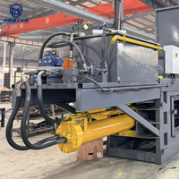 Presse à balles horizontale multifonctionnelle entièrement automatique et efficace pour les déchets de papier et les cartons recyclables