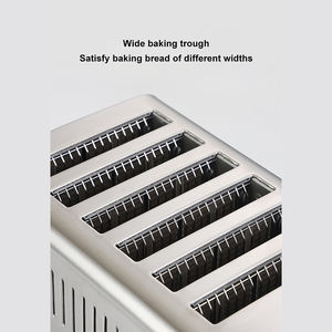 Machine à pain grille-pain commerciale pour sandwichs au petit-déjeuner, gâteaux aux cacahuètes et au sésame, et pâtisseries cuites au four - Product Image 5