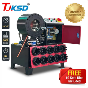 Presse à sertir hydraulique DX68 à <span class=keywords><strong>changement</strong></span> rapide pour flexibles 1/8-2 pouces, CE ISO 9001, 380V, force <span class=keywords><strong>de</strong></span> sertissage 560T, avec <span class=keywords><strong>roulement</strong></span> et télécommande - Product Image 2