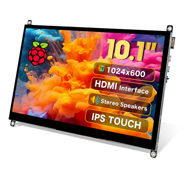 HAORYZON OEM Capacitive Touch 1024x600 IPS HDTV LCD Display Module 10.1 Inch Raspberry Pi Touch Screen Display HD-MI LCD Module