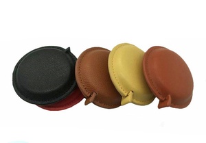 Portable <b>Edge</b> Wrapping Leather Body Measuring <b>Tape</b> for Clothing Store Gift Measuring <b>Tape</b> Leather Retractable Body Measuring - Product Image 2