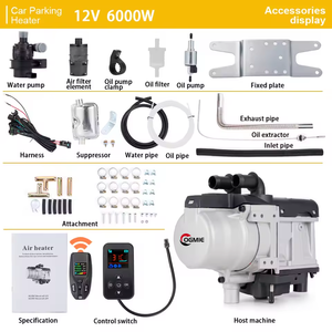 Ogmie เครื่องทำน้ำอุ่นดีเซล5KW 12V 24V เครื่องทำน้ำอุ่นน้ำหล่อเย็นสำหรับจอดรถขนาดใหญ่และขนาดกลางรถบัสรถบรรทุก-สภาพใหม่ - Product Image 2