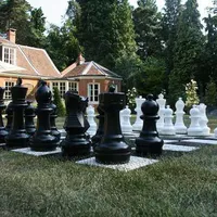 מצחיק גן גדול שחמט סטים עבור חיצוני פלסטיק ענק שחמט סט ענק שחמט סט חיצוני