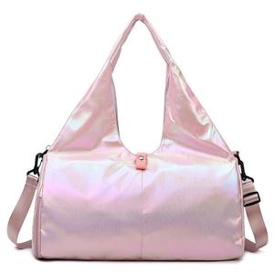 Borsa da palestra sportiva da donna a pozzetto leggero in poliestere asciutto e bagnato separato per allenamento di nuoto a breve distanza - Product Image 5