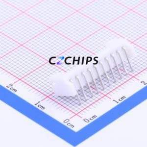 S10B-PH-K-S(LF)(SN) Wire-to-Board Pin Header Bent Lead Through Hole,P=2mm Connector 1x10P 2mm Right Angle Insert PH - Product Image 2