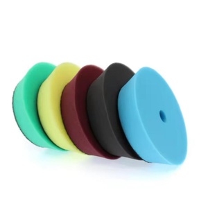 Éponge de polissage de haute qualité de 6 pouces pour <span class=keywords><strong>voiture</strong></span>, éponge à double <span class=keywords><strong>action</strong></span> pour le lustrage des voitures, tampons en mousse - Product Image 1