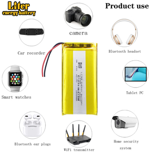 3.7V 1850mAh 554070 cellules de batterie rechargeables lithium polymère li ion pour mobile <span class=keywords><strong>GPS</strong></span> MP5 - Product Image 5
