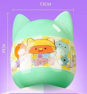 ตุ๊กตาสัตว์น่ารักเซอร์ไพรส์ในไข่ปรุงร่างกายแบบสุ่ม ของเล่นตุ๊กตานอนหลับ ไข่อีสเตอร์ แคปซูลบลายด์บ็อกซ์ <span class=keywords><strong>ZURU</strong></span> ขนาด 9 ซม. สำหรับเด็กอายุ 4-6 ปี - Product Image 6