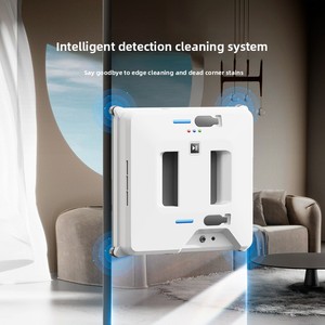 <span class=keywords><strong>Robot</strong></span> inteligente para limpieza de ventanas rectangulares, sistema de pulverización de agua dual, planificación automática de rutas para superficies de vidrio del hogar - Product Image 4