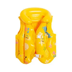 Thời Trang Bè Tự Inflatable Bé Inflatable Trẻ Em Áo Phao Cho Người Lớn Trẻ Em Bé Cuộc Sống Vest Nhựa Thổi Ống