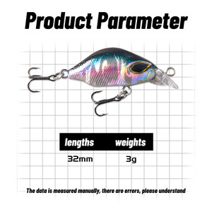 Leurre artificiel coulant pour la pêche à la truite, avec hameçons triples, 5 couleurs disponibles - Product Image 3