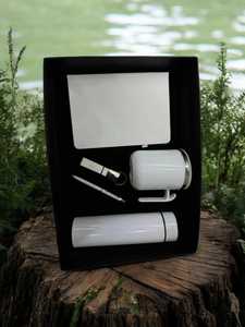 Venta al por mayor cuaderno logotipo personalizable A5 cuaderno planificador diario de cuero recargable Pu cuaderno conjunto de regalo conjuntos - Product Image 6