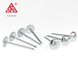 2 1/2 GALVANIZADO 3.7mm clavos para techos de tejas de asfalto de calamina con jebe - Product Image 1