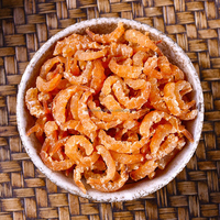 Fresh Water High Quality Low Salt No Sand High Protein Natural Sun Dried Shrimp Dried Seafoood 1KG Factory Supplier OEM Package