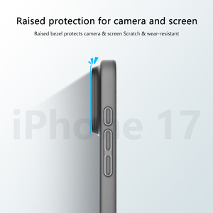 Ốp điện thoại chống trượt Twins tương thích với <span class=keywords><strong>iPhone</strong></span> 17 2025, siêu mỏng, chống sốc, bảo vệ, kiểu dáng sóng - Product Image 5