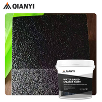 Peinture polyurée à effet granulé au meilleur prix de gros pour caissons acoustiques en contreplaqué