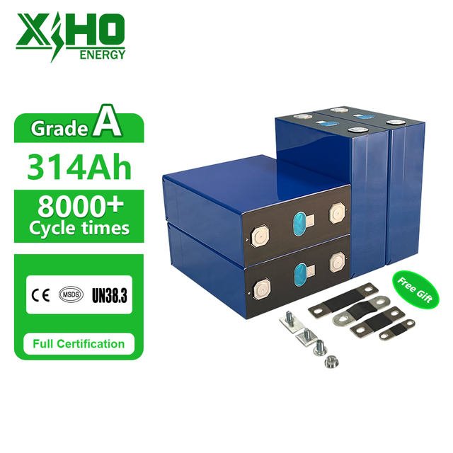 XIHO Factory 3.2V 330Ah 314Ah 280Ah MB31 LF280K Lithium Ion Batteries Lifepo4 Prismatic Cells 48V Solar Energy Storage Pack