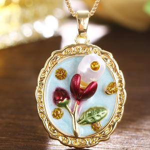 2025 New Design Plated Copper Hot Selling Luxury <strong>Necklace</strong> <strong>for</strong> Women Fine Jewelry <strong>Sister</strong> <strong>Necklace</strong> - Product Image 5