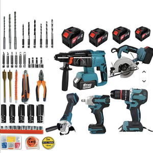 5 IN1 Cordless Power <b>Drills</b> <b>Hand</b> Held Portable Screwdriver <b>Drill</b> Machine Tools Tool Sets With Bits LW21-63 Brushless Motor Offer - Product Image 5