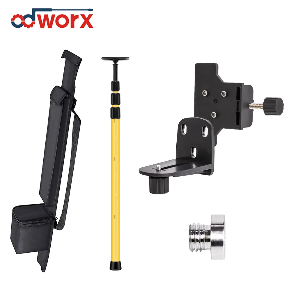 Лазерный телескопическая штанга продлить лазерный нивелир кронштейн с 1/4 "и 5/8" адаптер крепление потолочного выравнивание стержень для лазерного нивелира 2,8 м