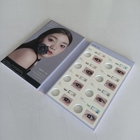 Boîte d'ombres à paupières de luxe personnalisée, boîte d'emballage de lentilles de contact, boîte cadeau de Mascara de Blush de cils