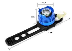 Luz Trasera de Aluminio Roja para Bicicletas, Luz de Seguridad LED para Ruedas, Luces Indicadoras para Bicicletas Pequeñas - Product Image 4