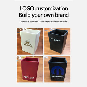 Силиконовый квадратный органайзер 3-в-1 для ручек и карандашей с высокой точностью (погрешность менее 1 мм) - Product Image 6