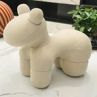 Sillón Infantil de Diseño Creativo con Forma de Caballo, para Sala de Estar