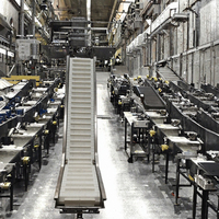 Convoyeur à godets de type Z HFRD de qualité alimentaire - Durable, antibactérien, vitesse réglable, capacité de charge de 200 kg, multi-tension
