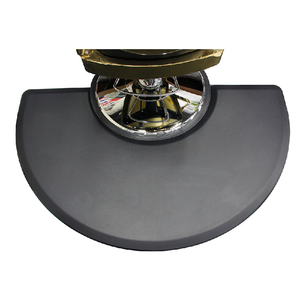 Tapis de salon de barbier personnalisé tapis rond anti-fatigue pour chaise cheveux beauté coiffure sol en caoutchouc - Product Image 1