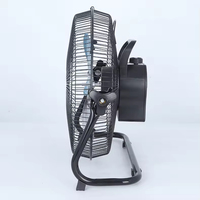 Ventilateur de sol solaire de 12 pouces, portable, rechargeable, pour le camping et la maison, ventilateur de sol pour intérieur et extérieur, ventilateur de table à panneaux solaires