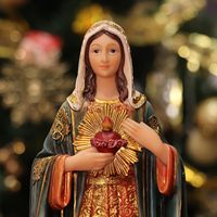 Nouvelles ventes chaudes notre dame de guadalupe grâce statue moule nos statues de dame