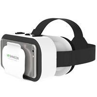 Casque VR Shinecon Cinqième Génération avec Filtre Polarisant et Lunettes 3D – Écouteurs VR Portables – Vente en Gros Transfrontalière 300