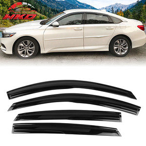 Pare-soleil de fenêtre style Mugen pour Honda Accord 18-25, déflecteur de pluie, 4 pièces - Product Image 1
