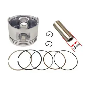 Accessoires de piston de Robin/Honda/Loncin/piston de moteur de compacteur de plat plat