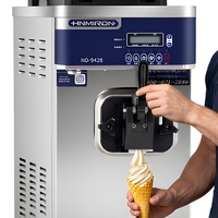 Aanrechtmodel ijsmachine met enkele kop, 14 dagen zonder reiniging, voor dessertzaak, commercieel gebruik
