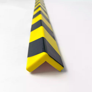 Chuyên Nghiệp Công Nghiệp Nhà Để Xe Bảo Vệ Màu Vàng Đen L-Hình Dạng PU Bọt Cạnh Bề Mặt Đường Ống Góc Tường Góc Bảo Vệ - Product Image 1