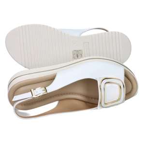 Valleverde Donna Sandalwood White Talon compensé 5 cm Taille 39 - Product Image 6