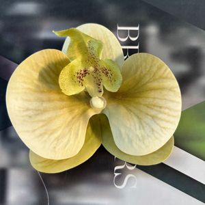 Flores Artificiales Pingping, Cabeza de Orquídea Phalaenopsis, Flor de Seda Impresa en 3D, Decoración para Bodas - Product Image 1