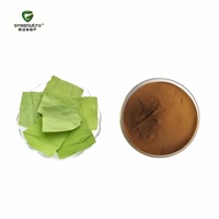 Poudre d'extrait de feuille de lotus 2% Nuciférine, Alcaloïde végétal naturel pour compléments alimentaires, qualité alimentaire en vrac