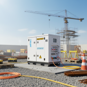 Sistema de Almacenamiento de Energía Solar Industrial y Comercial Todo en Uno con Inversor de Litio Lifepo4 de 30kw y 60kwh, Gabinetes con Refrigeració<span class=keywords><strong>n</strong></span> por Aire, Híbrido de Red - Product Image 1