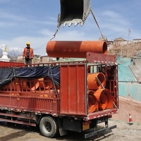 Conduite sanitaire en PE pour le transport d'eau sur de longues distances, destinée aux réseaux principaux d'alimentation en eau centralisée des communes et des agglomerations urbaines
